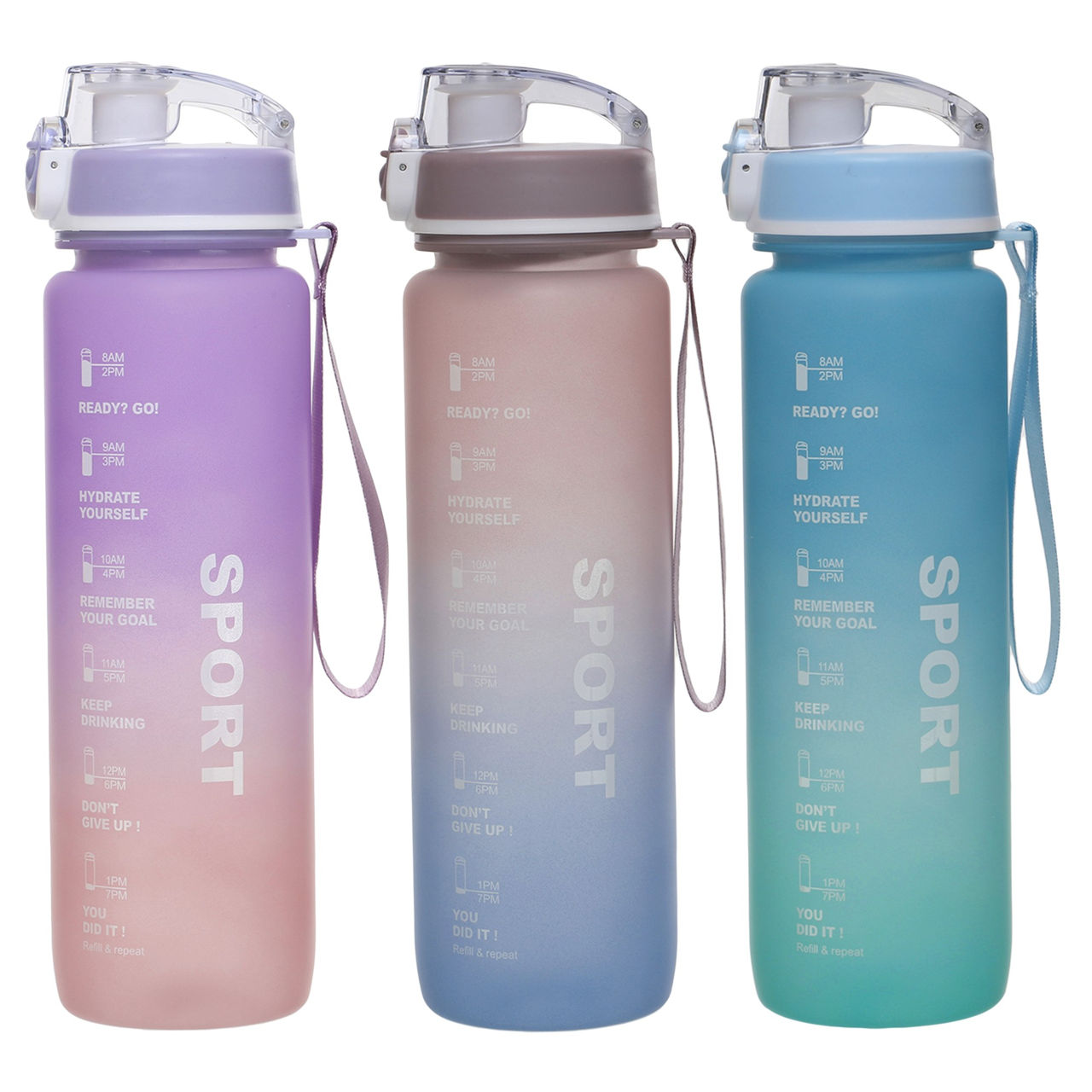 Sticla pt apa din plastic 1000 ml FI-203 (9863)