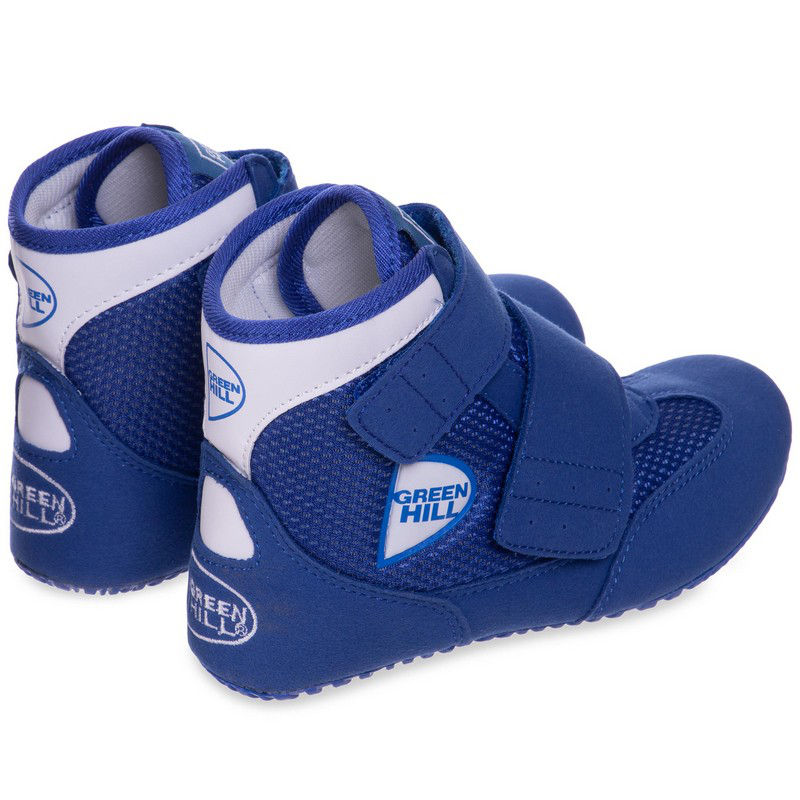 Борцовки замшевые детские р.35 (23 см) GreenHill 3054B (8262)