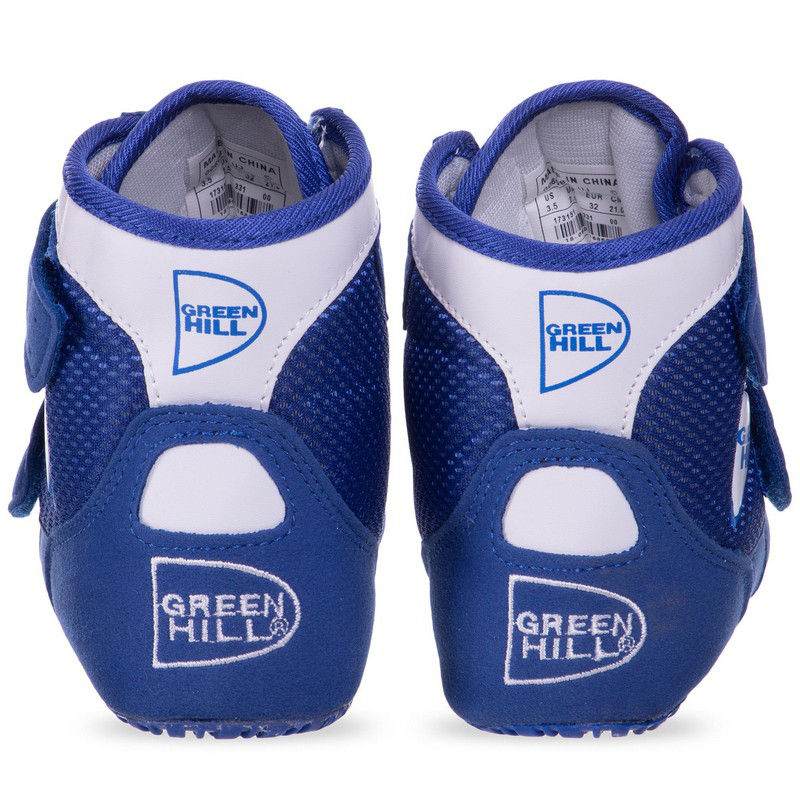 Борцовки замшевые детские р.35 (23 см) GreenHill 3054B (8262)