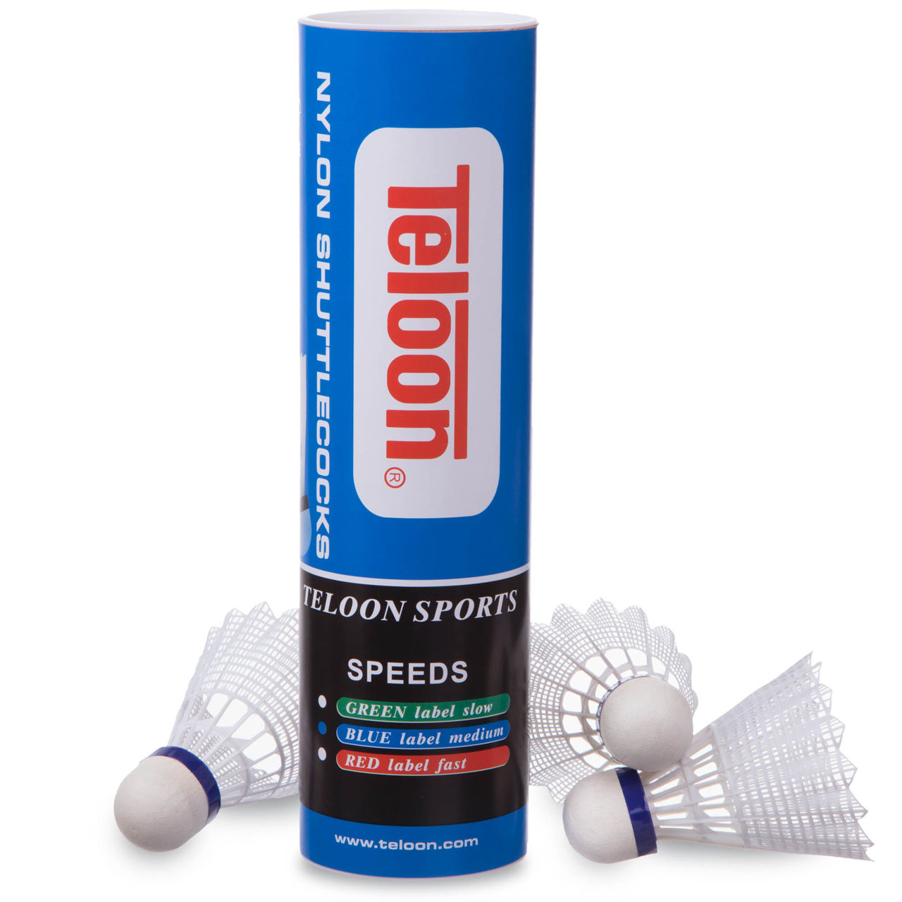 Воланчики для бадминтона (6 шт.) Teloon TB200 (7339)