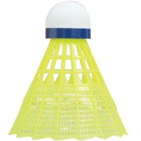 Fluturas badminton (nylon, pluta) Tech450 469183 yellow-blue (4694)