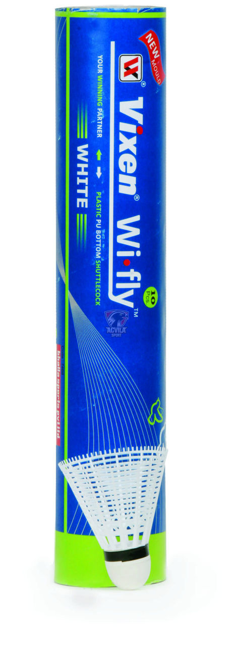 Воланчики для бадминтона (10 шт.) Vixen white (6585)