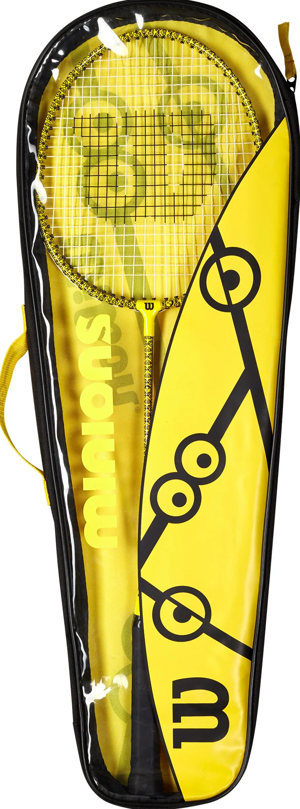 Set badminton (2 palete + 2 fluturasi + husa) Wilson Minions WR065310F2 (5254)