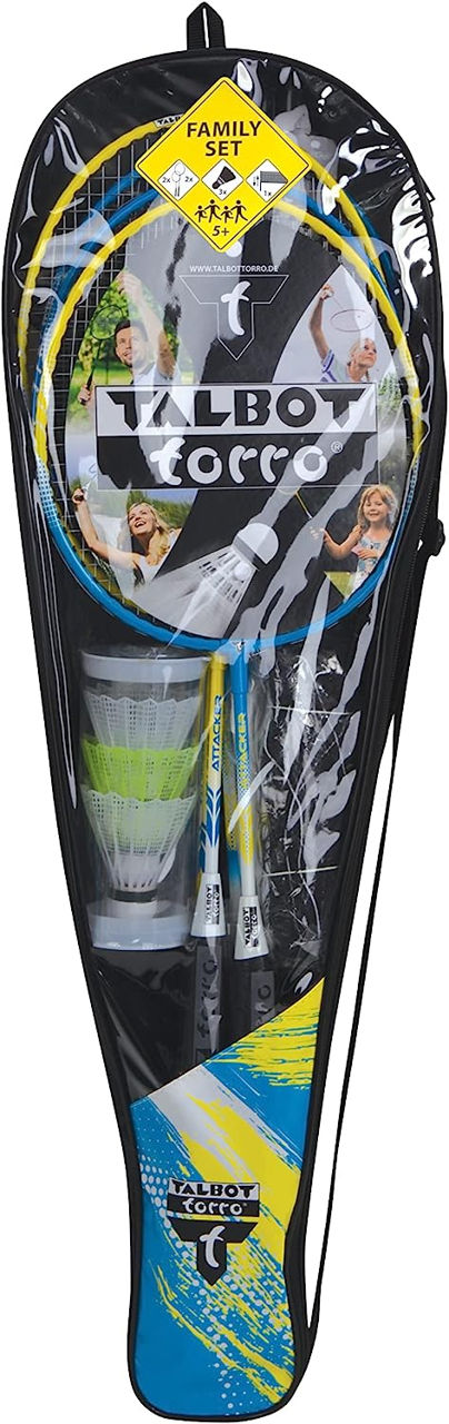 Set badminton (4 palete + 3 fluturasi + plasa + husa) Family 449415 (9078)