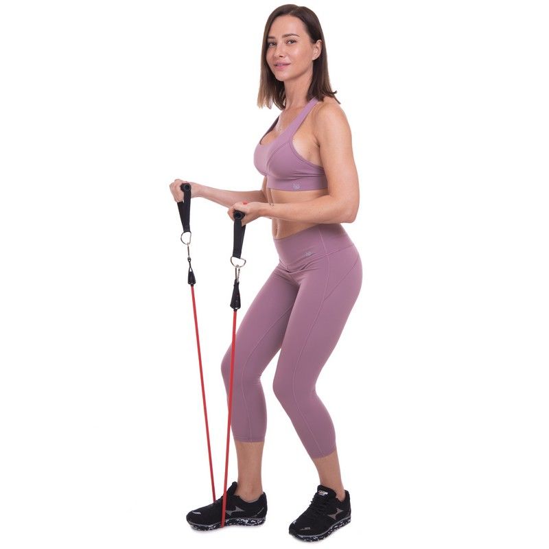 Набор эспандеров (5 жгутов + ручки) Double Cube ET-501 (5571)