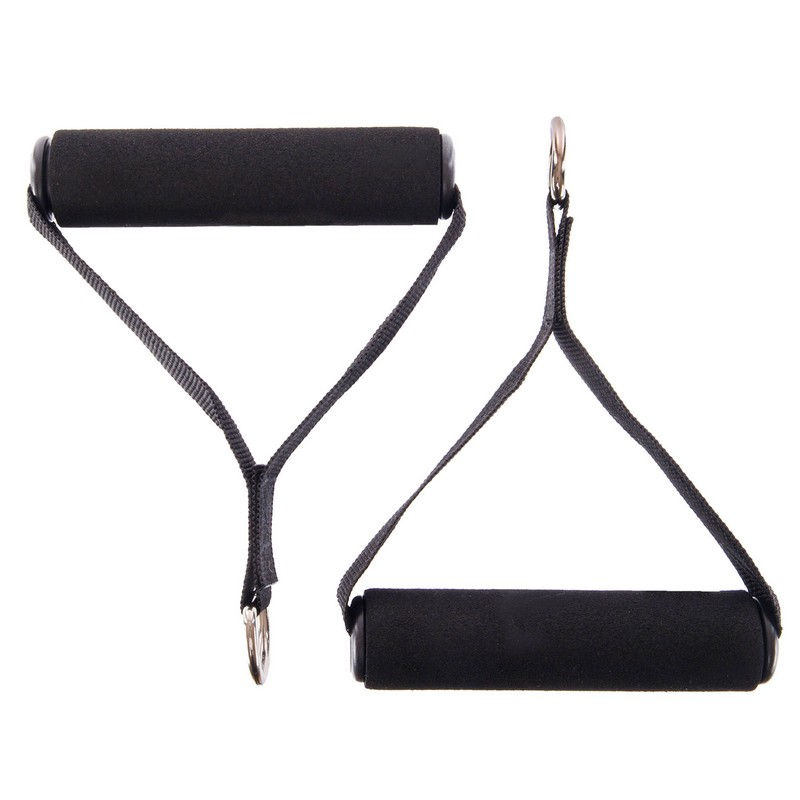 Набор трубчатых эспандеров в чехле (5 шт. + 2 рукоятки + крепление на дверь) ET-7912 (9331)