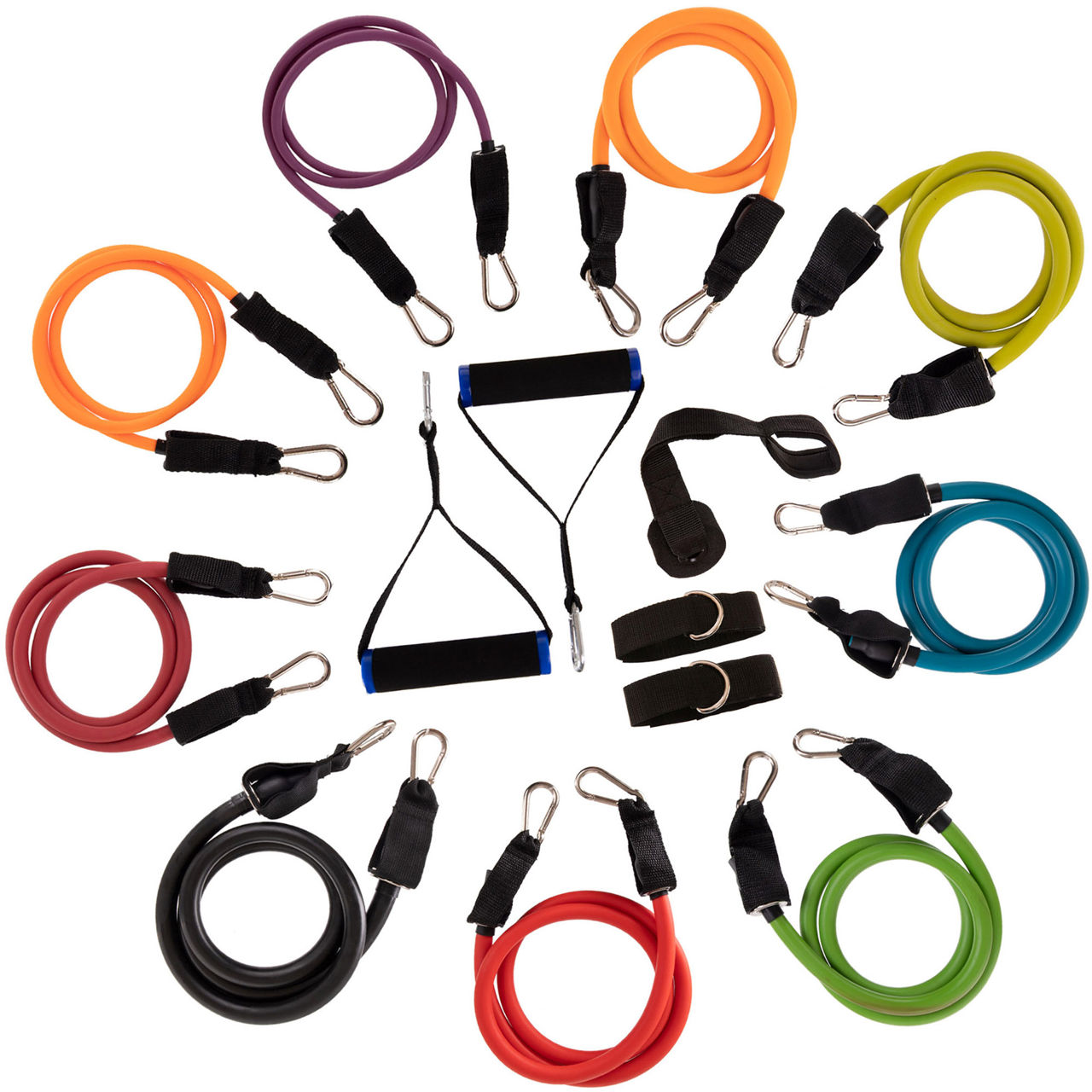 Expander set cu husa (9 tube + 2 manere + 2 curele + fixare pt usa) DT-1002 (9333)