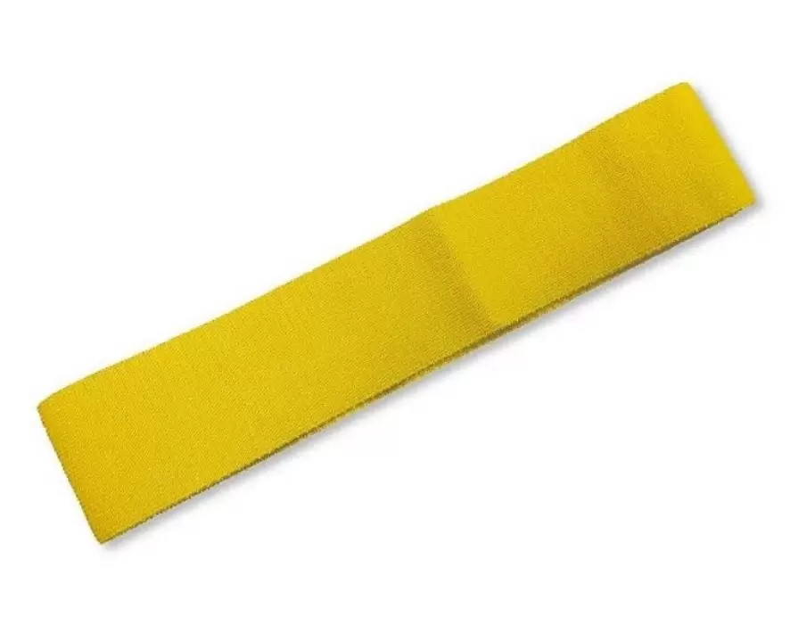 Эспандер тканевый /LIGHT/ 32х6х0.2 см Dittmann Tekstil, yellow (1819)