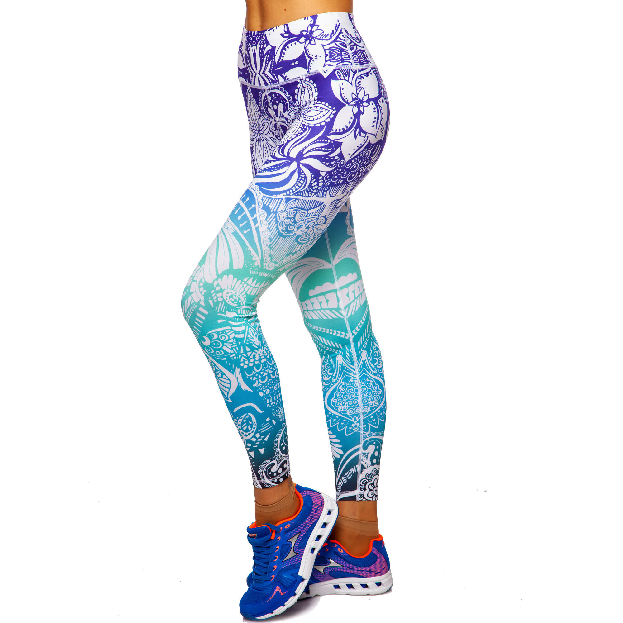 Leggings pt fitness/yoga S BK77 (4729)