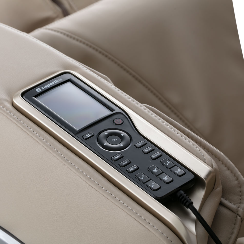 Массажное кресло (макс. 150 кг) inSPORTline Cortela 23641-1 beige (8449)