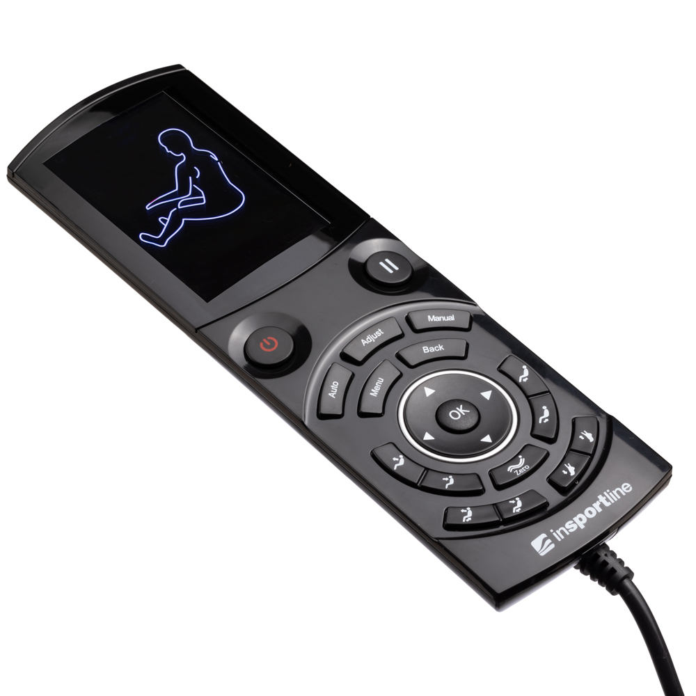 Массажное кресло (макс. 150 кг) inSPORTline Marcelli IN23647-1 black