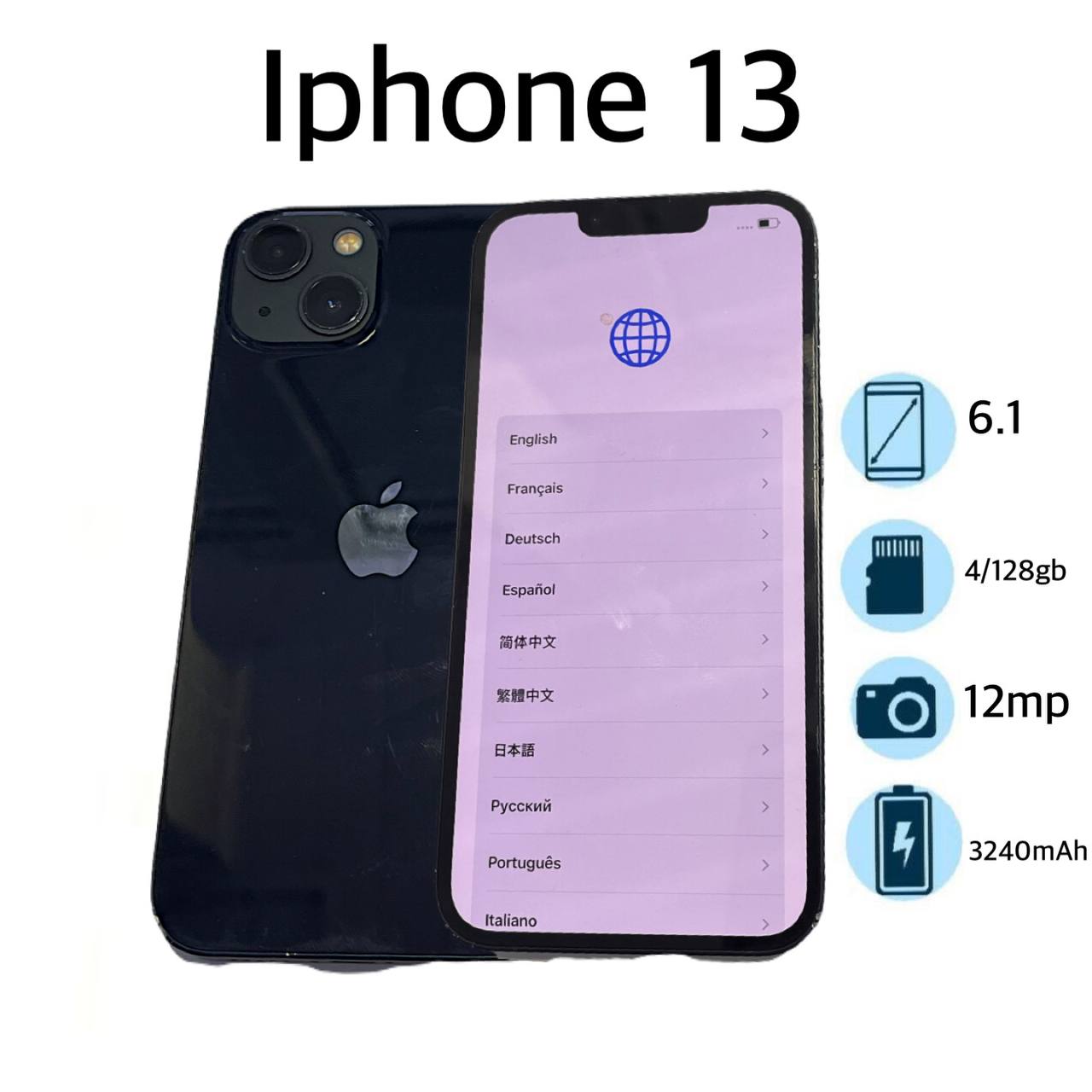 Apple iPhone 13  4 GB/ 128 GB/
