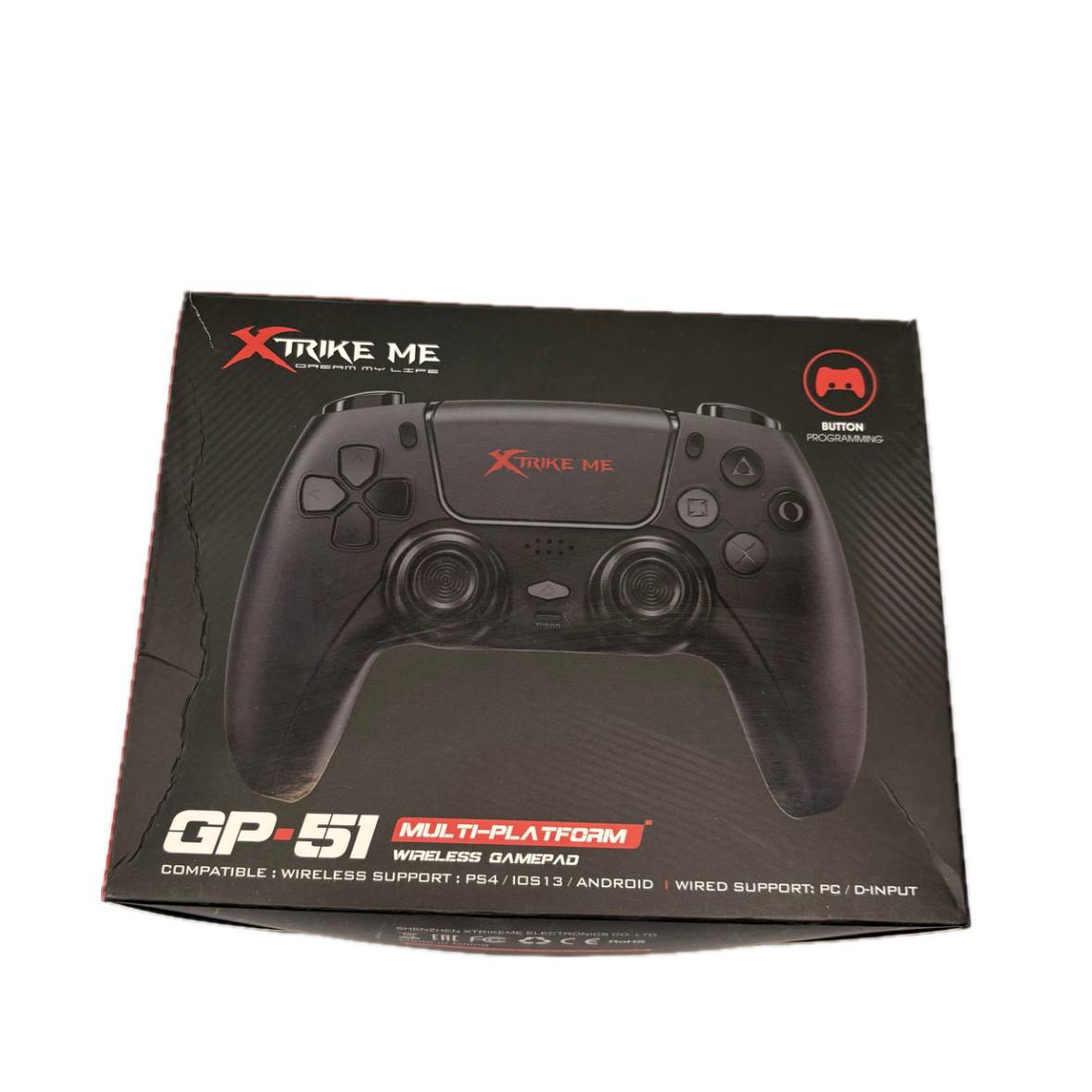 Xtrike Me Controller GP-51 Wireless for Android/PC/PS4