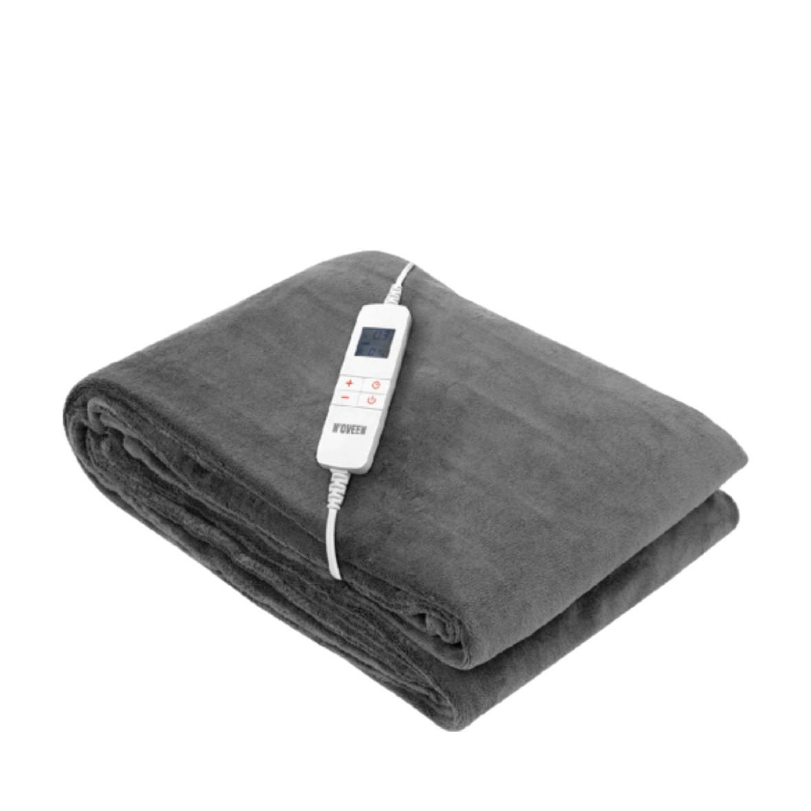 NOVEEN Electric Heated Blanket EB650 Grey 180x130 cm