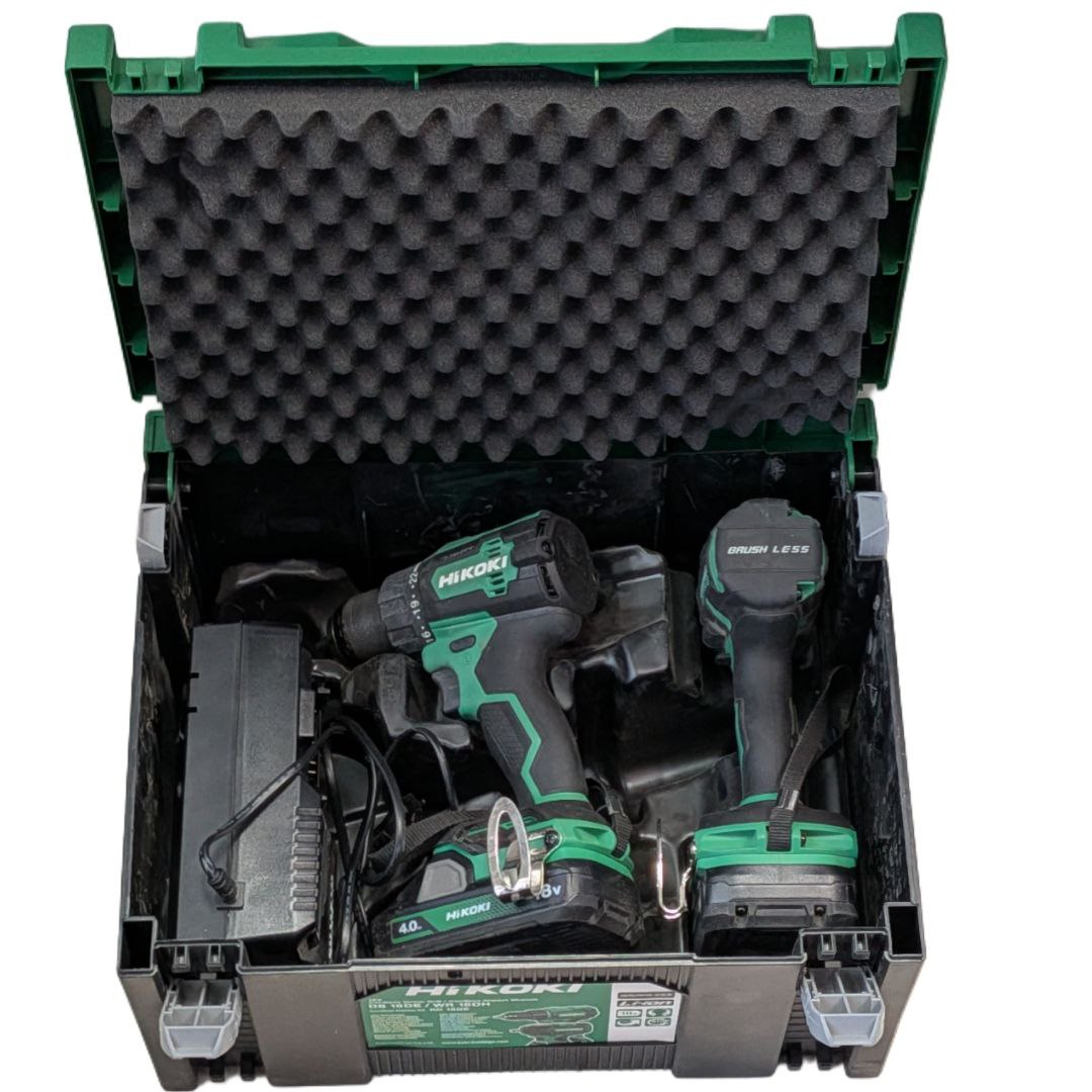 Set de unelte cu acumulator HIKOKI KC18DEWLZ