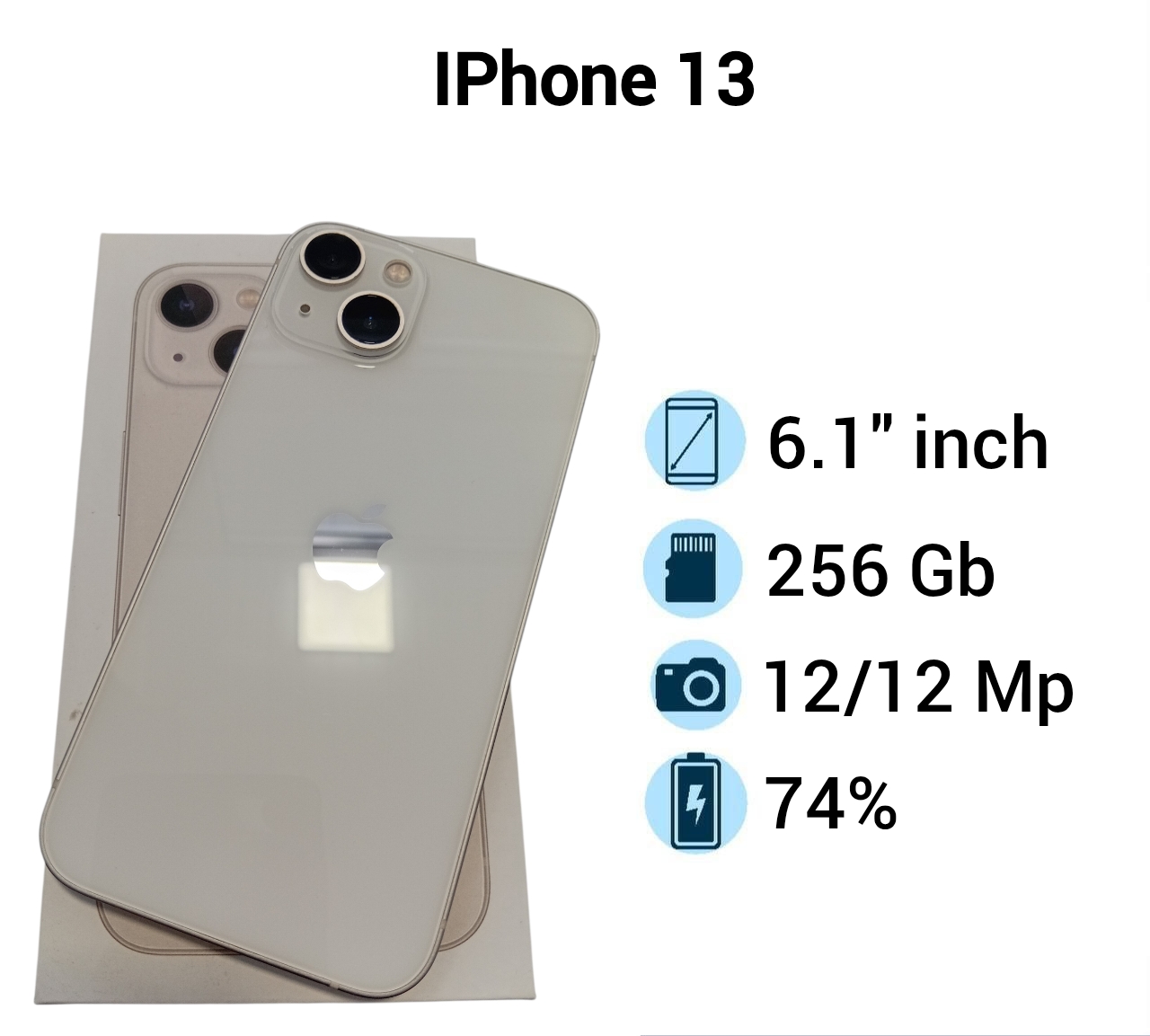 Apple iPhone 13 4 GB/ 256 GB/