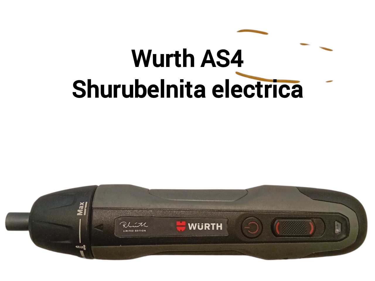 Аккумуляторная отвертка Würth AS 4