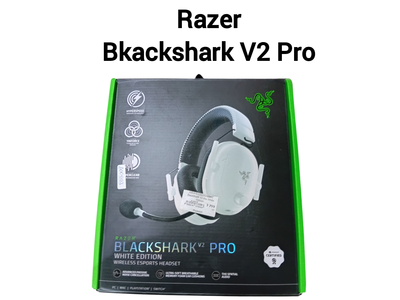 Razer Headset BlackShark V2 Pro White Edition