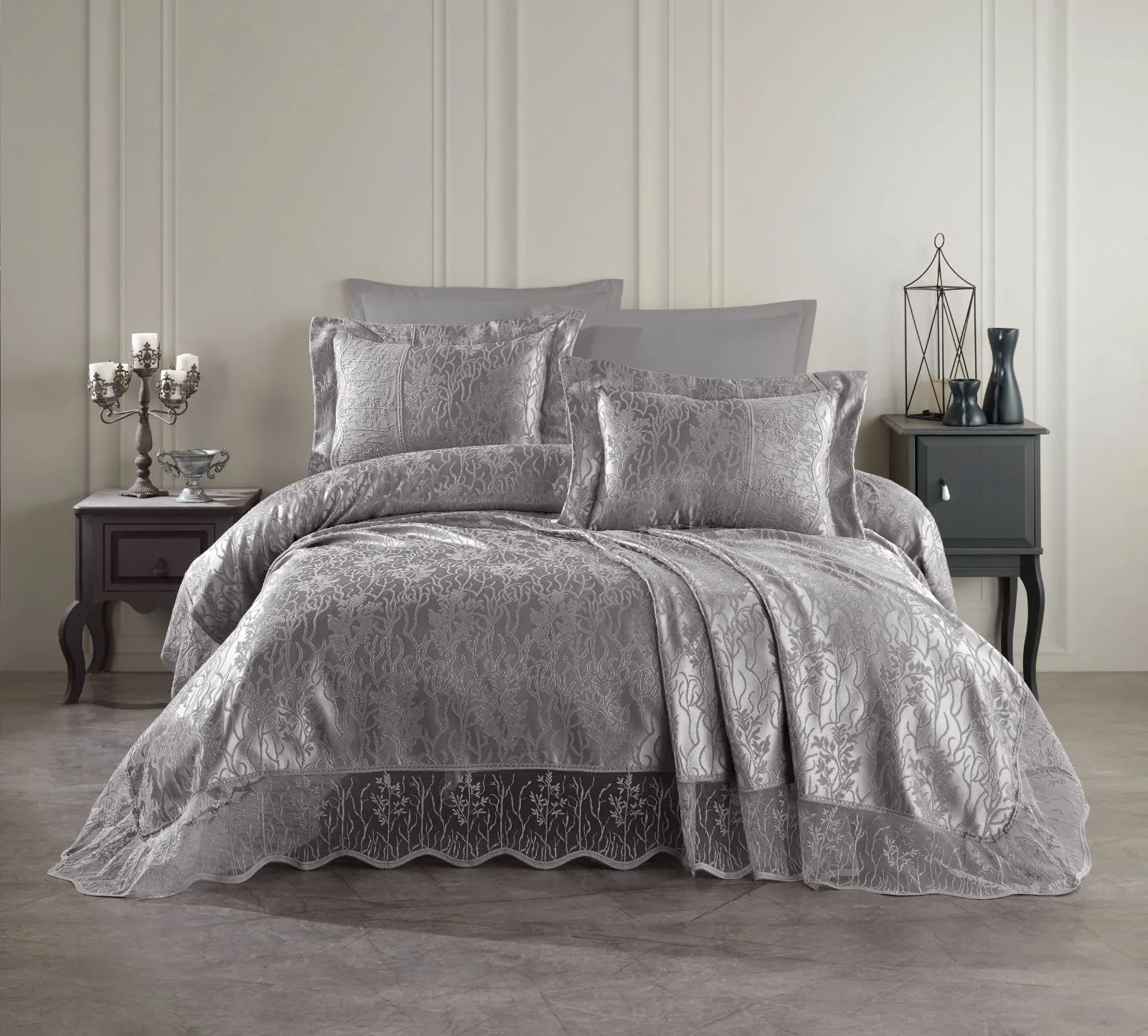 Set cuvertura cu 2 fete de perna (240x260/50x70)