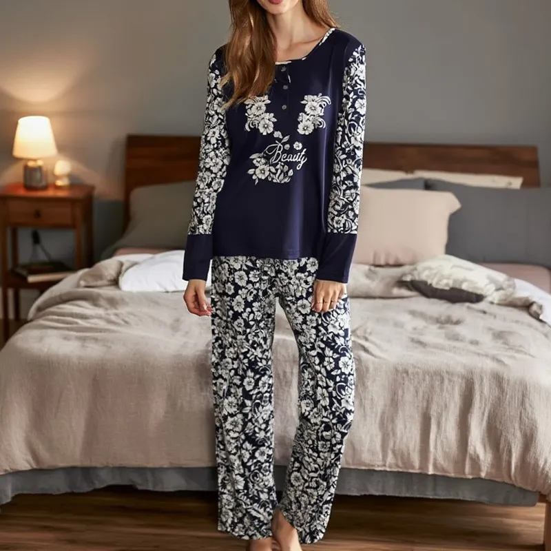 Pijama Dame (maleta cu pantaloni) (58-66)