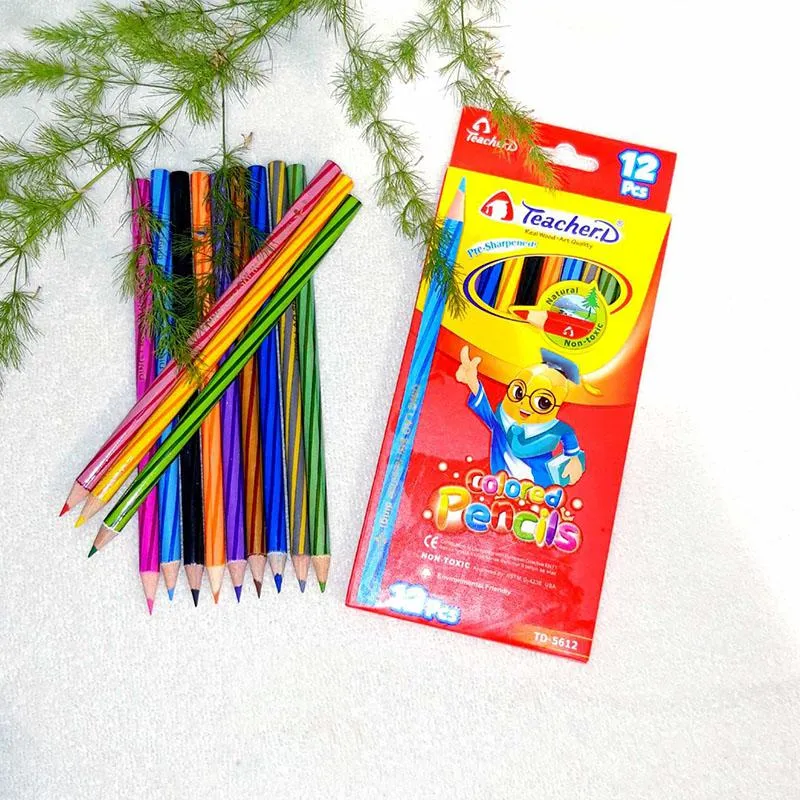 Creioane colorate 12 culori