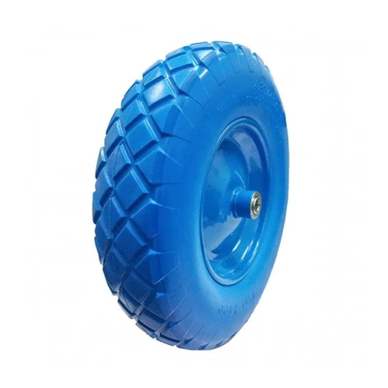 Roata p/t roaba cu rulment Albastru 4.00-8 /5