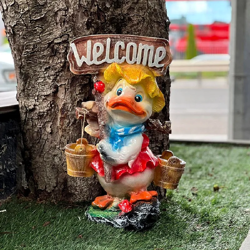 Ratusca cu galeti "Welcom"