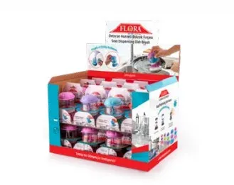 Perie pu vase cu dozator