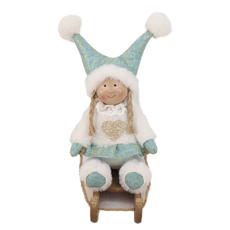 Новогодний декор кукла Елисса 31 см