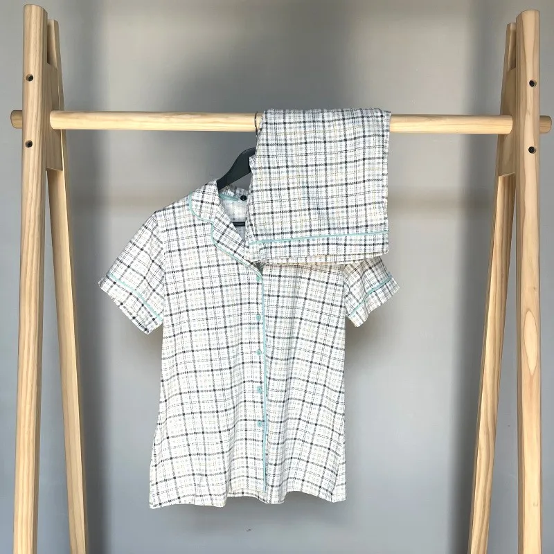 Pijama Dame (camasa m.scurta cu sorti) (S-2XL)