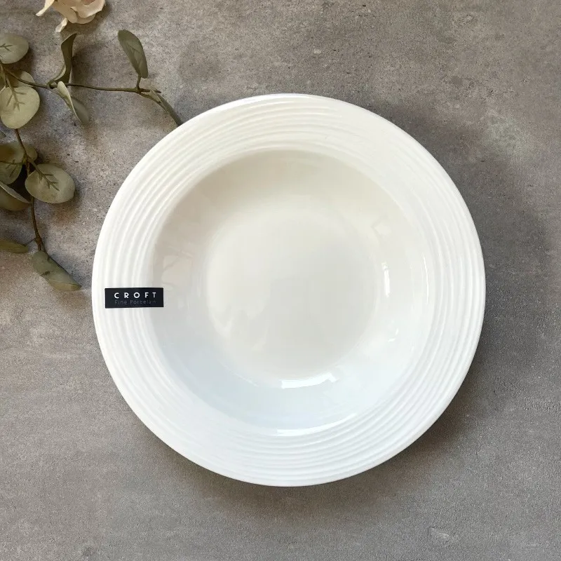 Farfurie pentru paste porcelan 22.5 cm