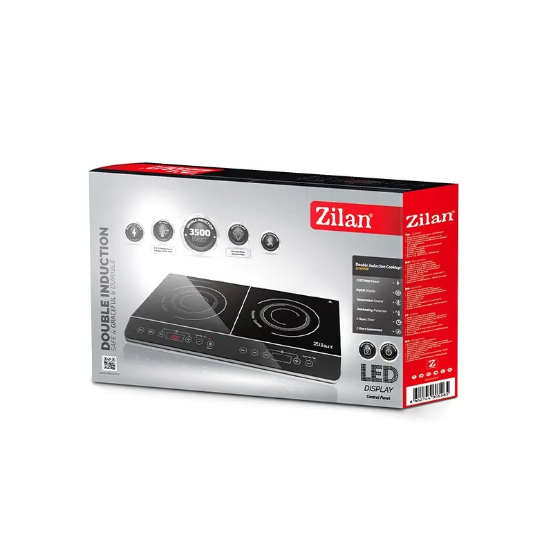 Портативная индукционная плита с 2 конворками