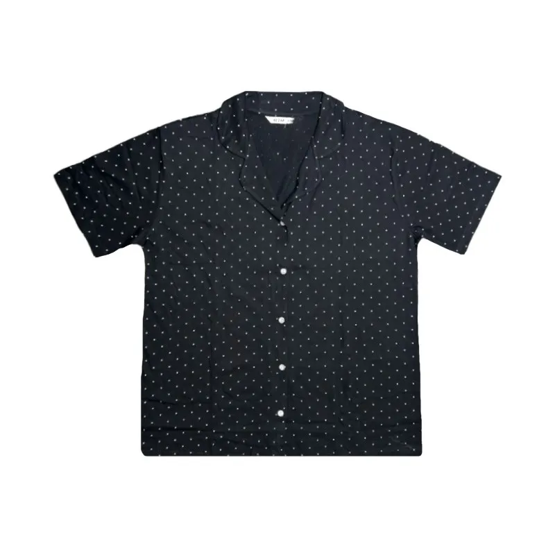 Pijama Dame (camasa m.scurta cu sorti) (48-56)