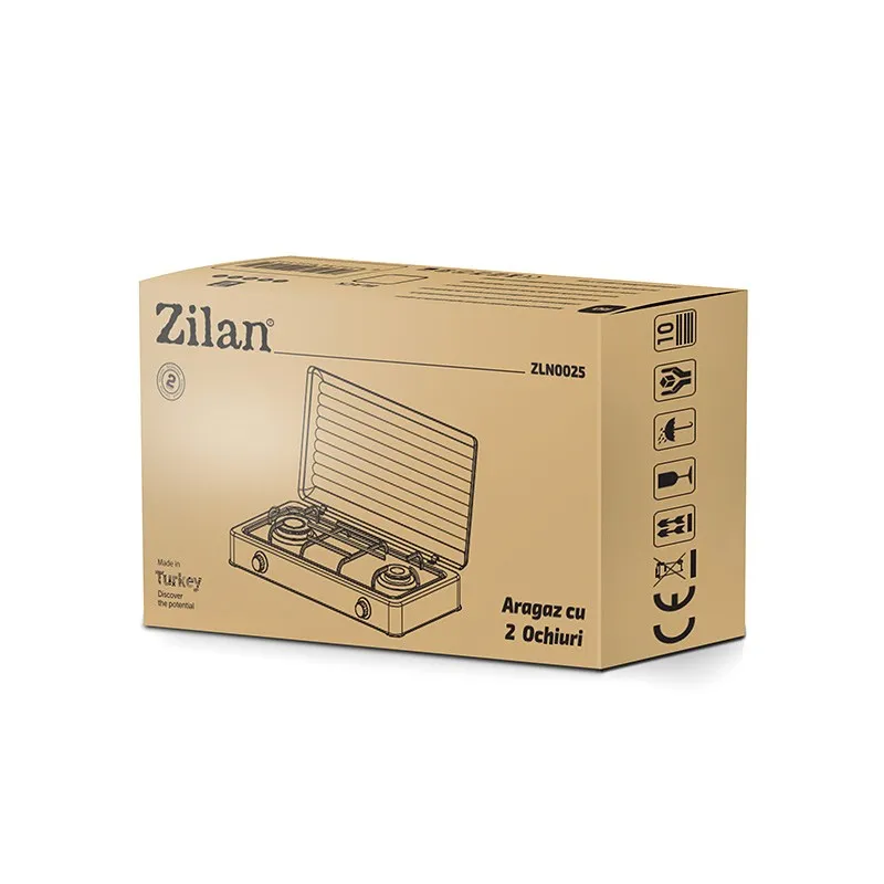 Aragaz Zilan cu 2 arzetoare Maro