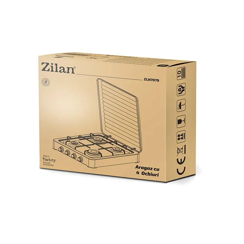 Aragaz Zilan cu 4 arzetoare Maro