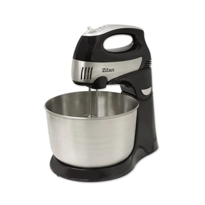 Mixer cu bol din inox 4.3L 300W