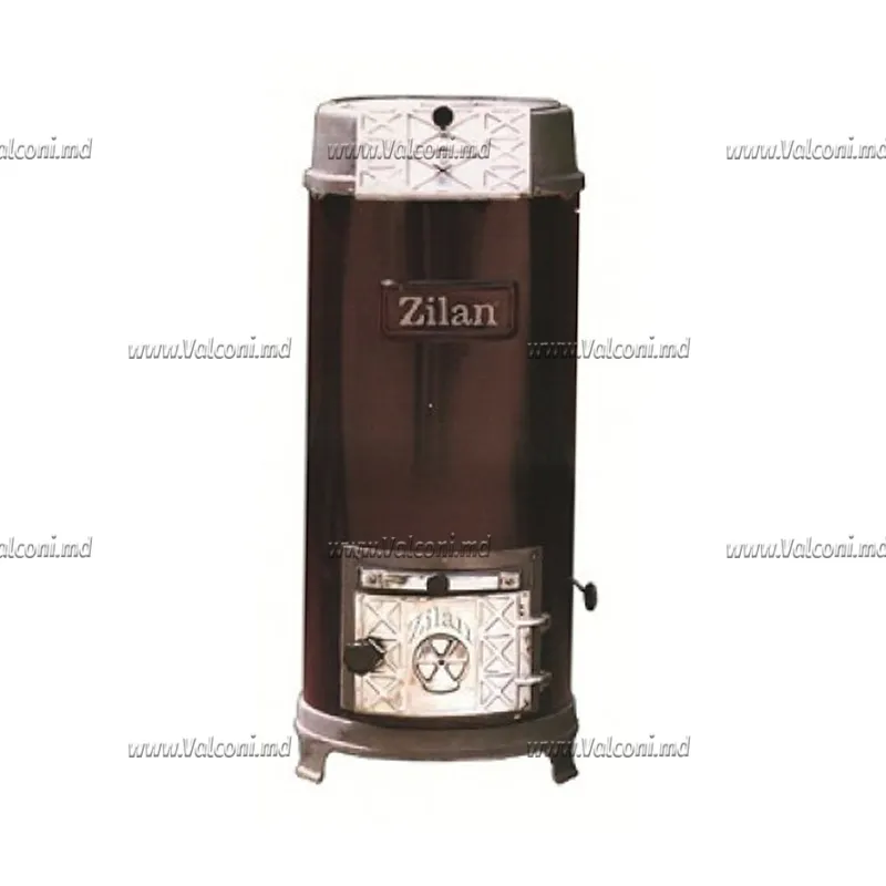 Soba pe lemne rotunda