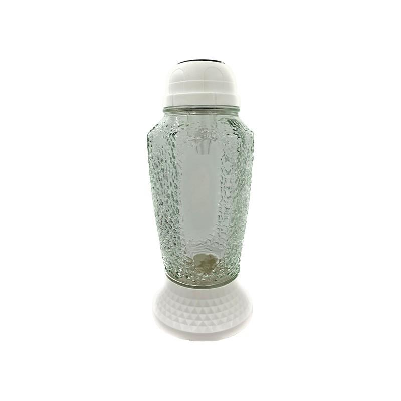 Candela sticla solara 23 cm