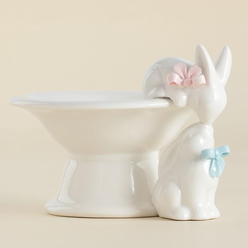 Platou pe picior ceramica