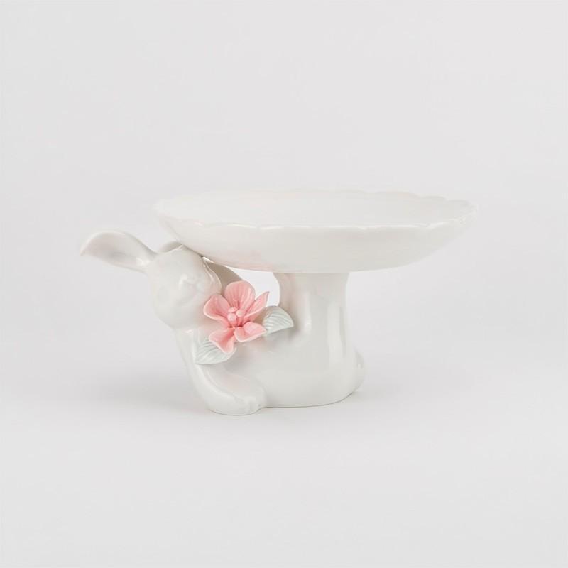 Platou pe picior ceramica