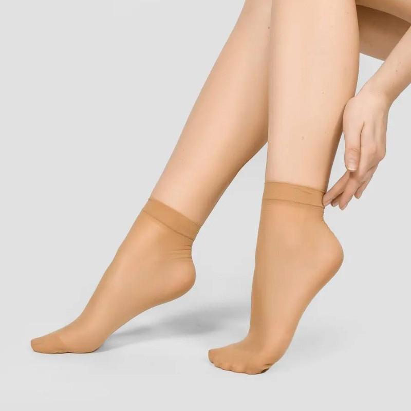 Sosete Dame matase (bej,negru,natural)