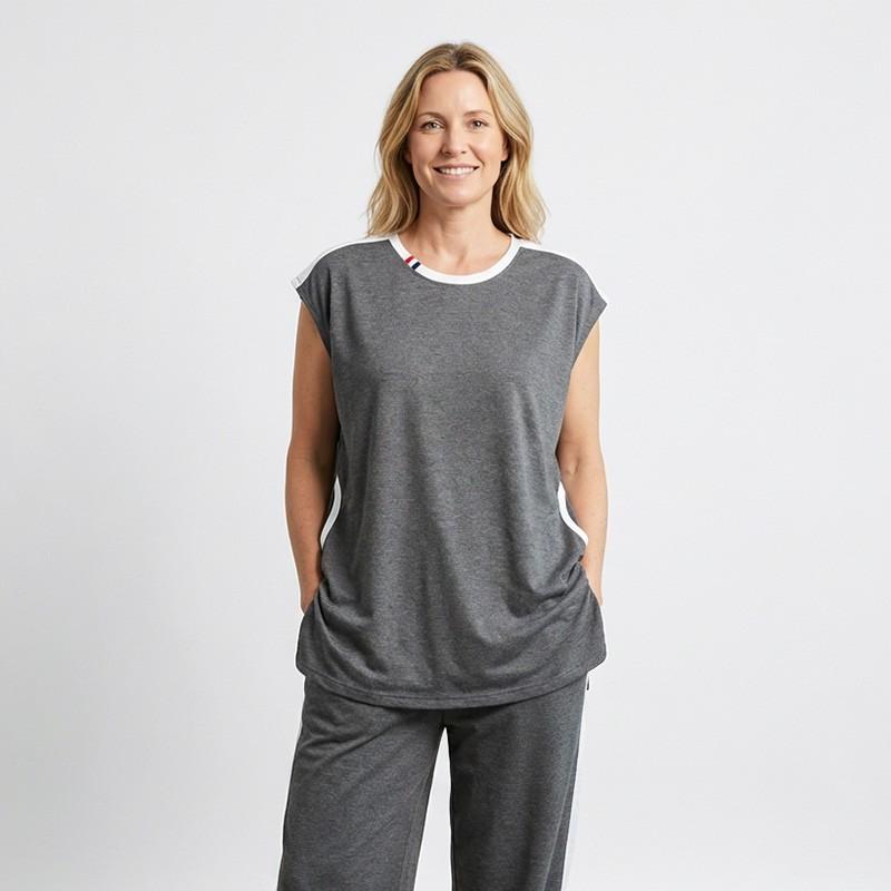 Set Dame maiou cu pantaloni 3 sferturi