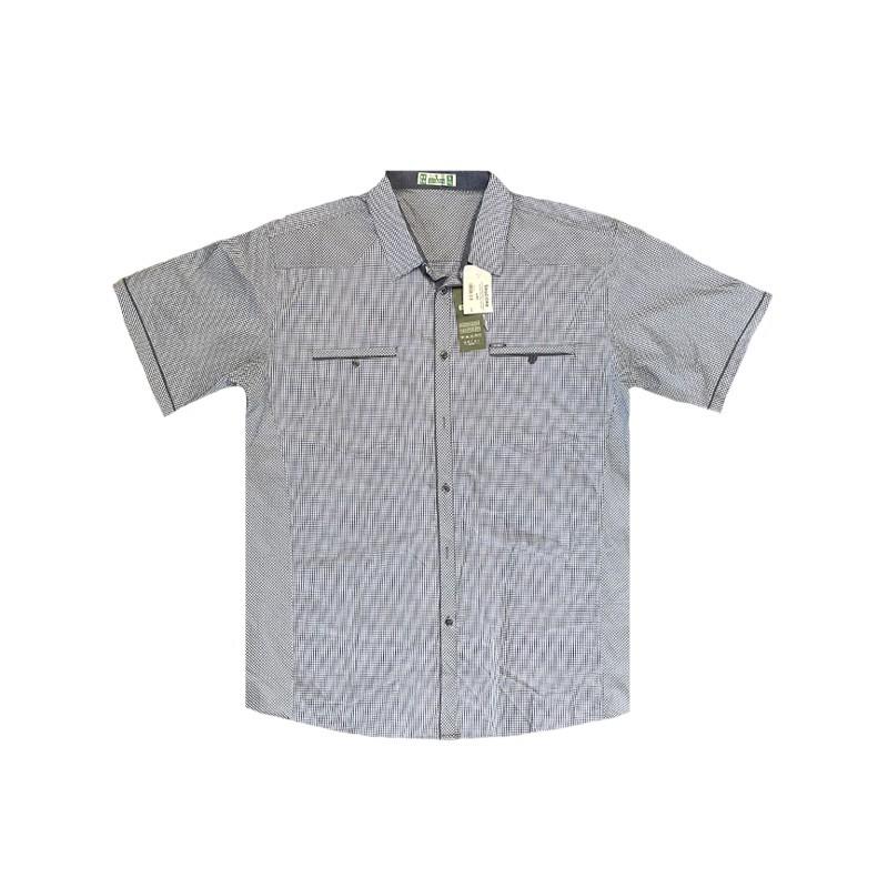 Рубашка Мужская с коротким рукавом (2XL-5XL)