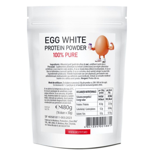 EGG White protein powder 100% pure 480 gr 2