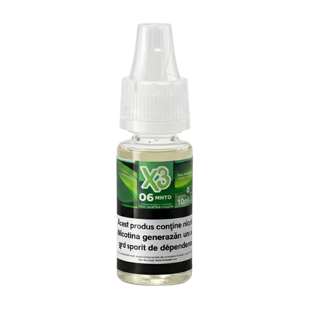 X3 E-Liquid 10 ml. Mojito #6