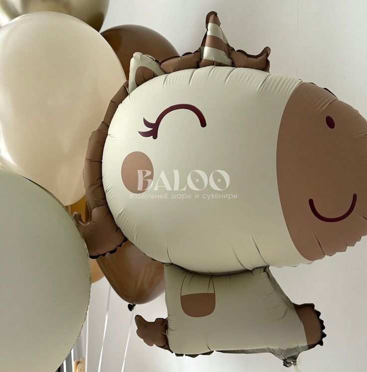 Figurina Unicorn Bej