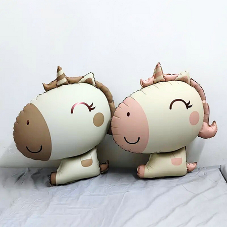 Figurina Unicorn Bej