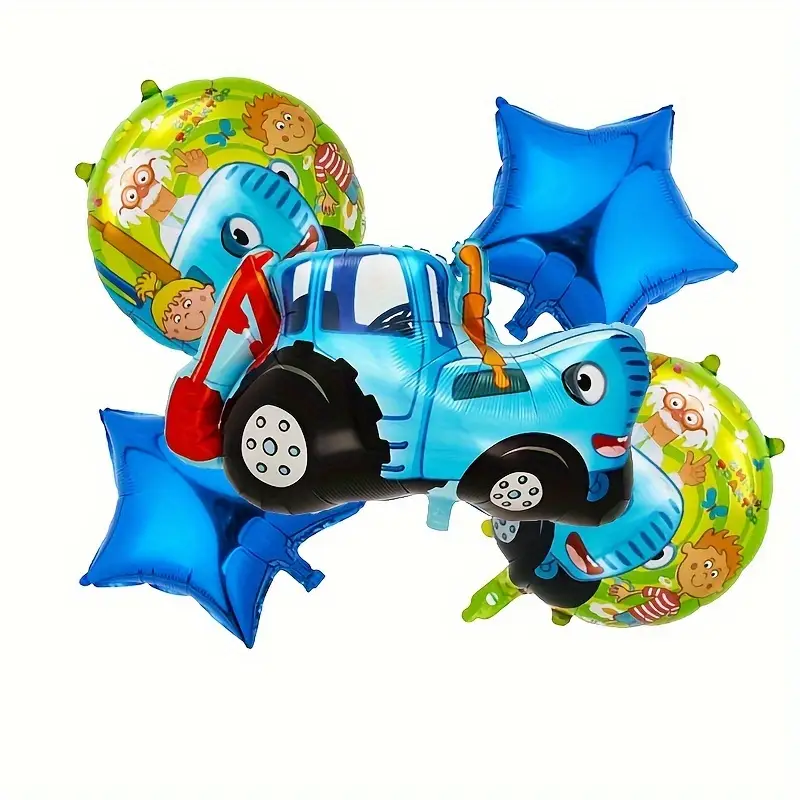 Set Tractorasul albastru