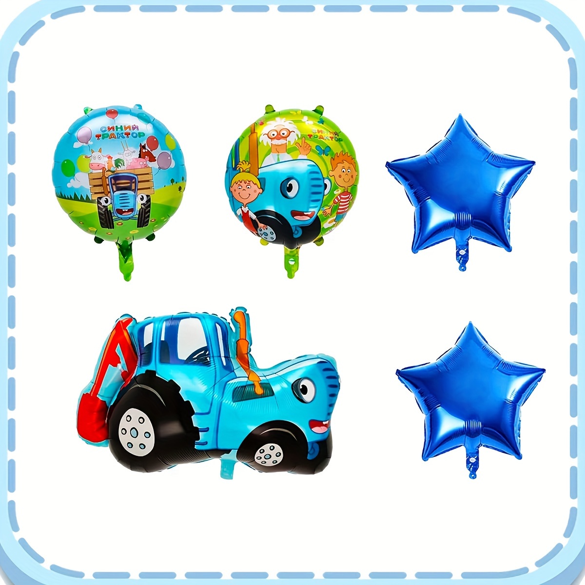 Set Tractorasul albastru