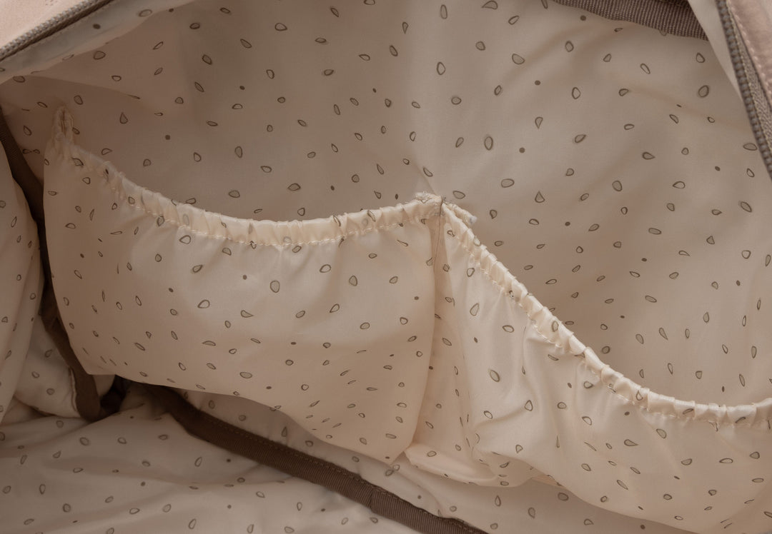 Geanta pentru maternitate Jollein Embossed Milky Coffee